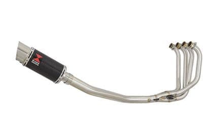 ZRX1100 ZRX 1100 Exhaust System with 200mm Round Carbon Silencer