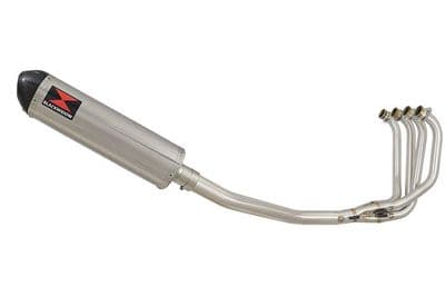 ZRX1100 ZRX 1100 Exhaust System with 400mm Oval Stainless Carbon Tip Silencer