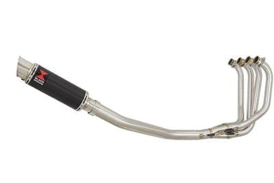 ZRX1200 ZRX 1200 Exhaust System with 230mm GP Round Carbon Silencer