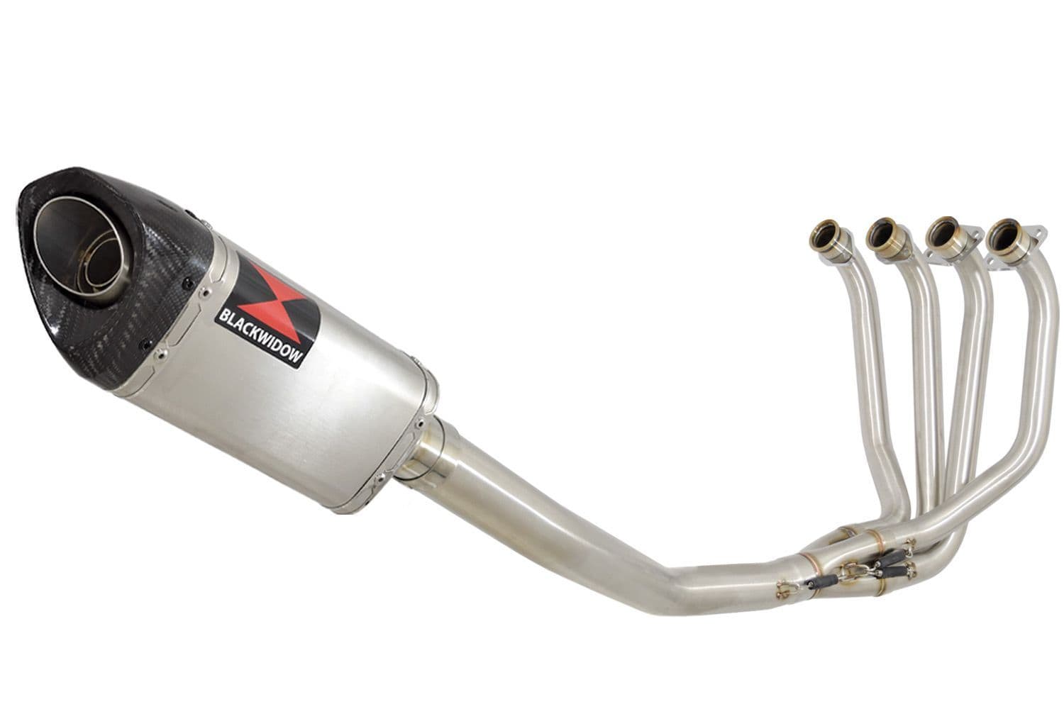 ZRX1200 ZRX 1200 Exhaust System with 300mm Tri-Oval Stainless