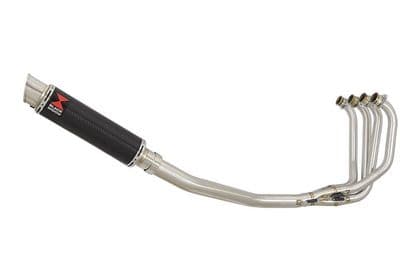 ZRX1200 ZRX 1200 Exhaust System with 350mm GP Round Carbon Silencer