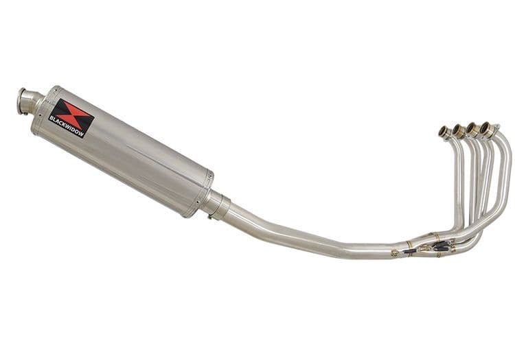 ZRX1200 ZRX 1200 Exhaust System with 400mm Oval Stainless Silencer
