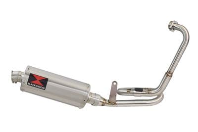 ZT 125 2020 - 2024 Exhaust System 300mm Oval Stainless Silencer