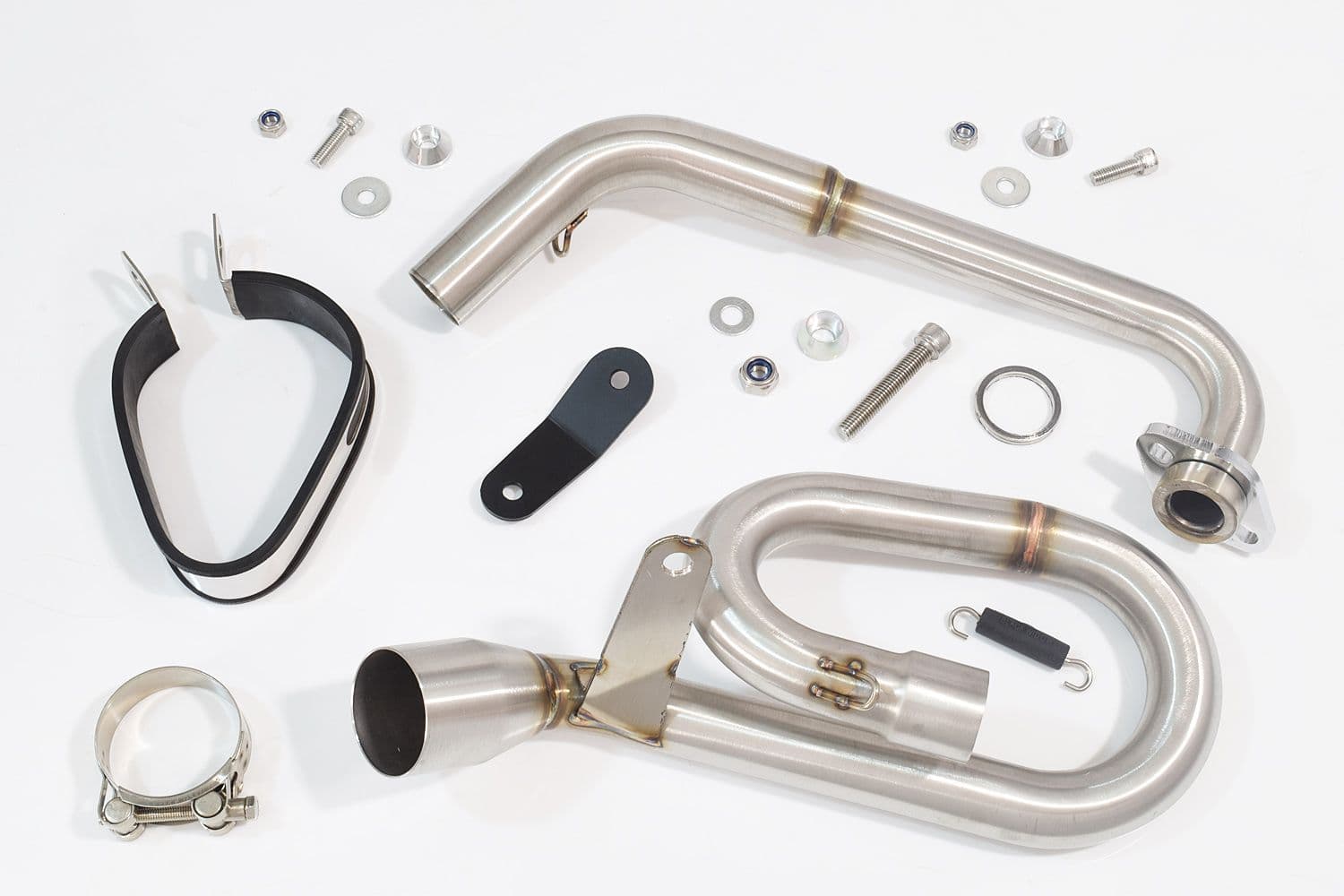 ZT 125 2020 - 2024 Exhaust System 300mm Tri Oval Black Stainless
