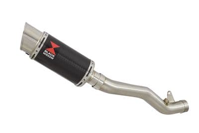ZX10R 2011 - 2015 De Cat Pipe  Silencer 200mm Round Carbon