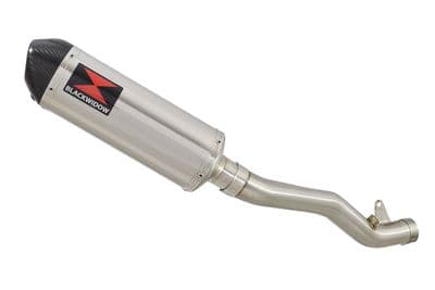 ZX10R 2011 - 2015 De Cat Pipe  Silencer 300mm Oval Stainless Carbon Tip