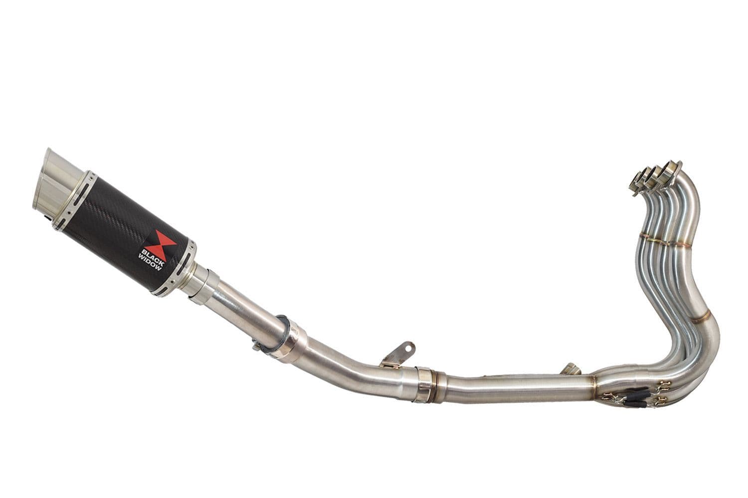 ZX10R ZX-10R E8F E9F FAF 08-10 De Cat Exhaust System 200mm Round