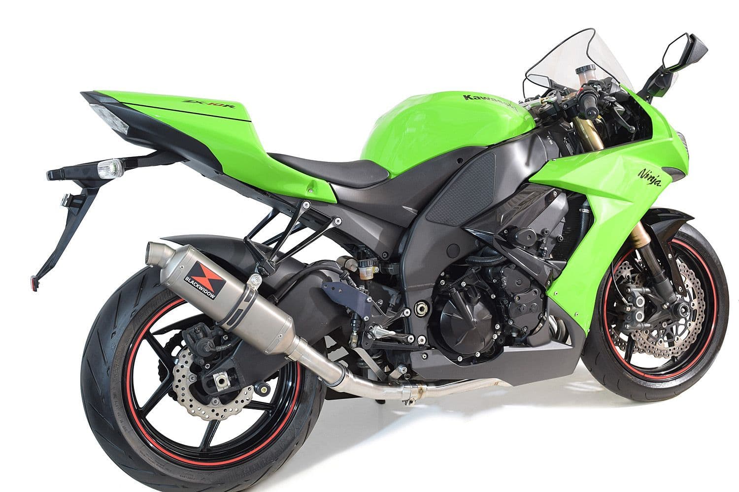 ㅎ ZX10R ZX-10R E8F E9F FAF 08-10 De Cat Exhaust System 300mm