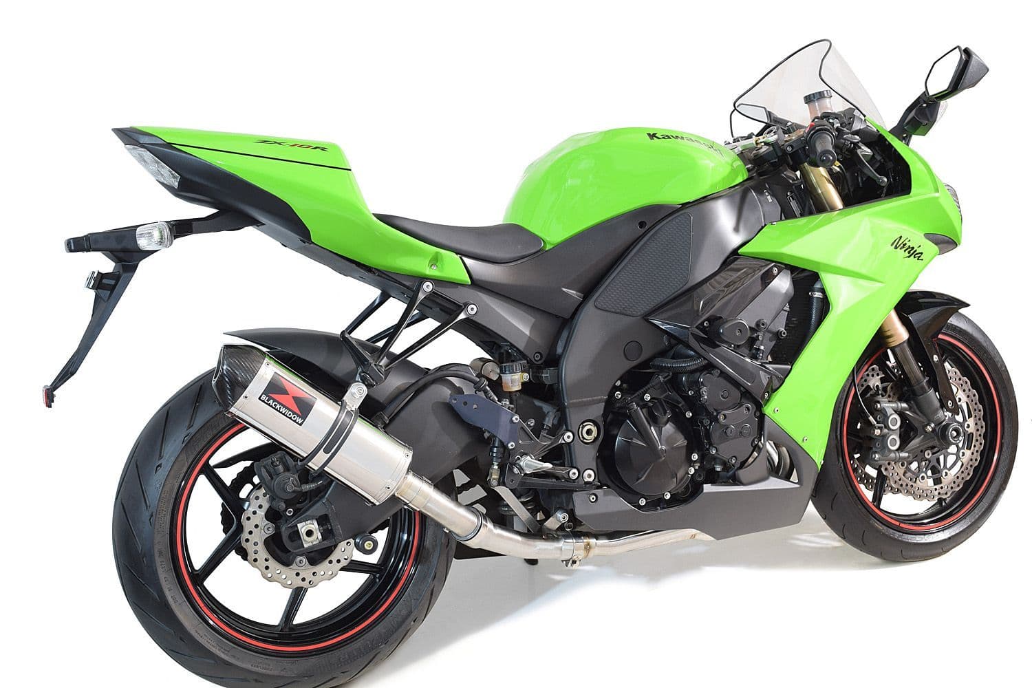 ZX10R ZX-10R E8F E9F FAF 08-10 De Cat Exhaust System 300mm Oval