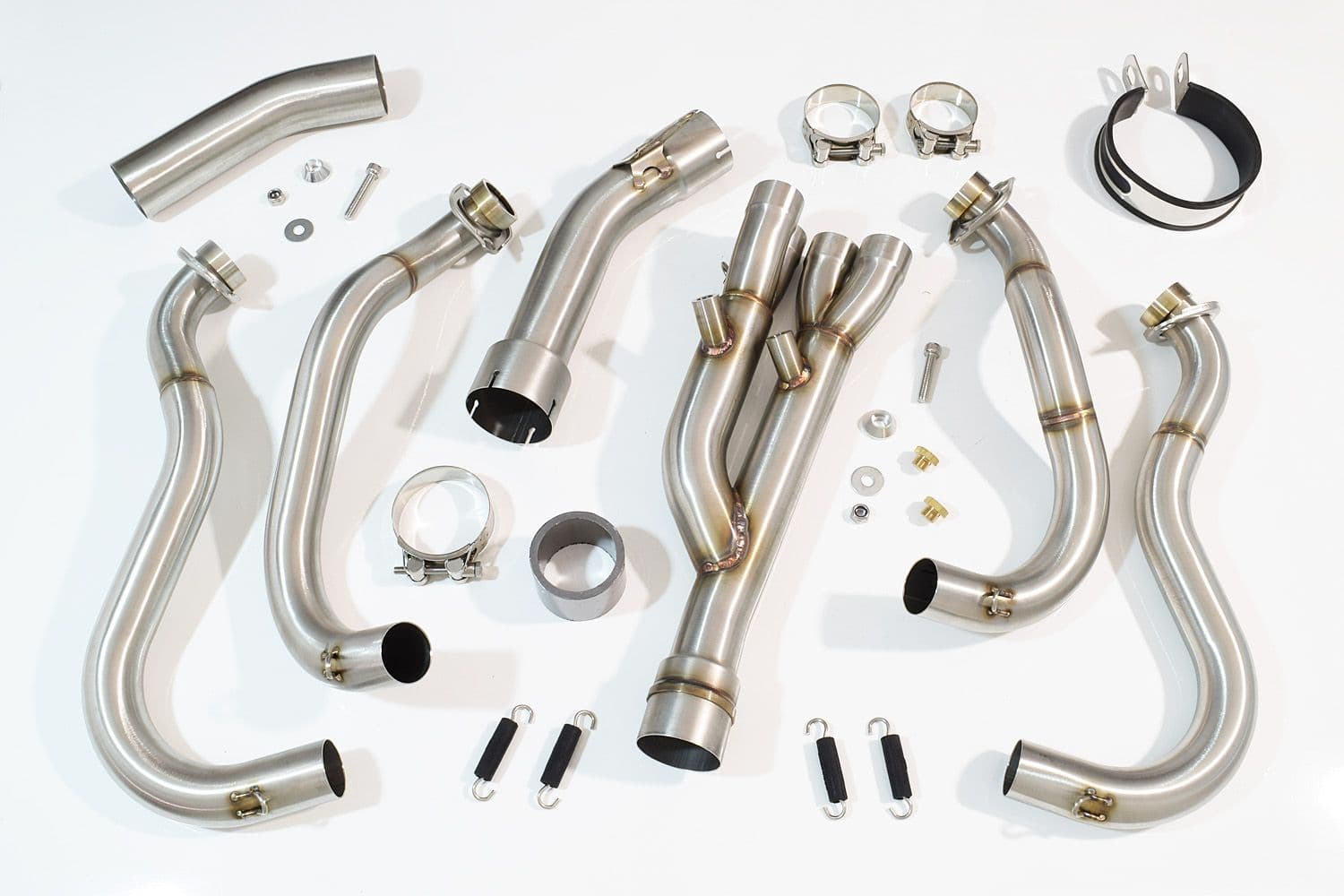 ZX10R ZX-10R E8F E9F FAF 08-10 De Cat Exhaust System 370mm Round