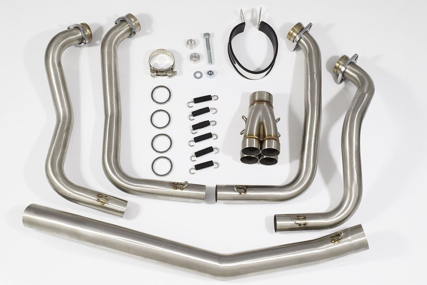 ZX12R ZX-12R Ninja 2000 - 2006 Exhaust System 200mm Oval Black