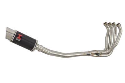 ZX12R ZX-12R Ninja 2000 - 2006 Exhaust System + 200mm Round Carbon Silencer