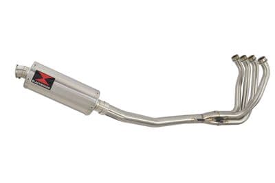 ZX12R ZX-12R Ninja 2000 - 2006 Exhaust System + 300mm Oval Stainless Silencer
