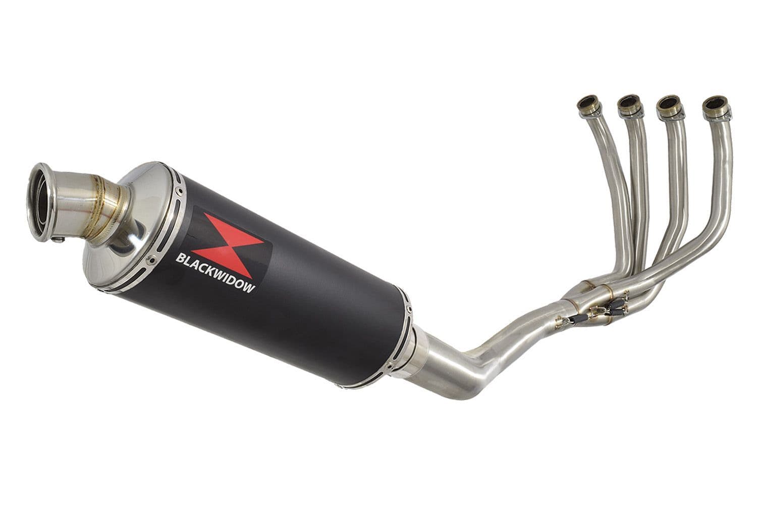 ZX12R ZX-12R Ninja 2000 - 2006 Exhaust System 300mm Round Black