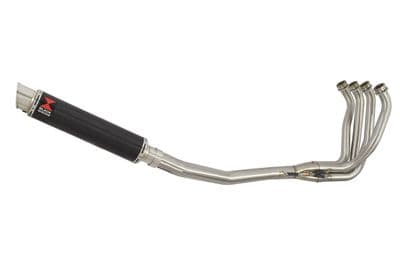 ZX12R ZX-12R Ninja 2000 - 2006 Exhaust System + 350mm GP Round Carbon Silencer