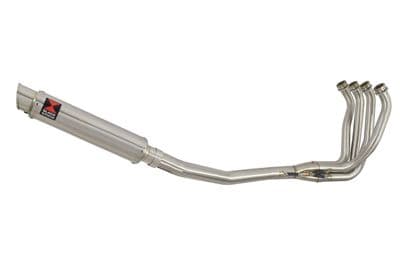 ZX12R ZX-12R Ninja 2000 - 2006 Exhaust System + 350mm GP Round Stainless Silencer