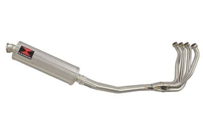 ZX12R ZX-12R Ninja 2000 - 2006 Exhaust System + 400mm Oval Stainless Silencer