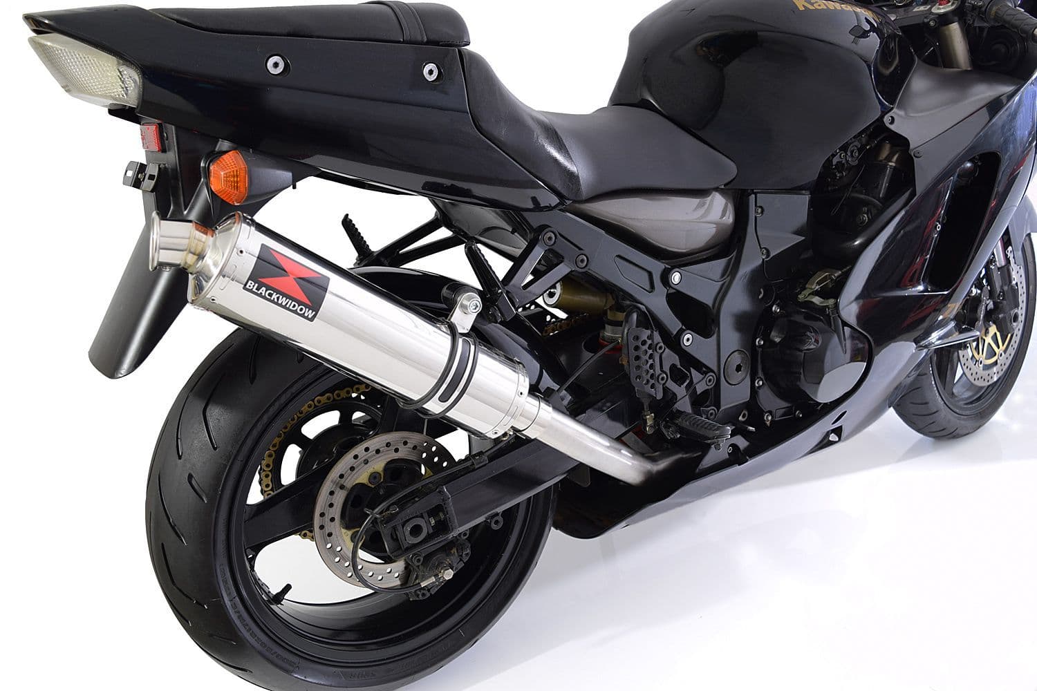ZX12R ZX-12R Ninja 2000 - 2006 Exhaust System 400mm Round