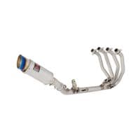 ZX4-RR ZX4-R 2023 - 2026 Exhaust Full System 200mm Round Blue Tip Stainless