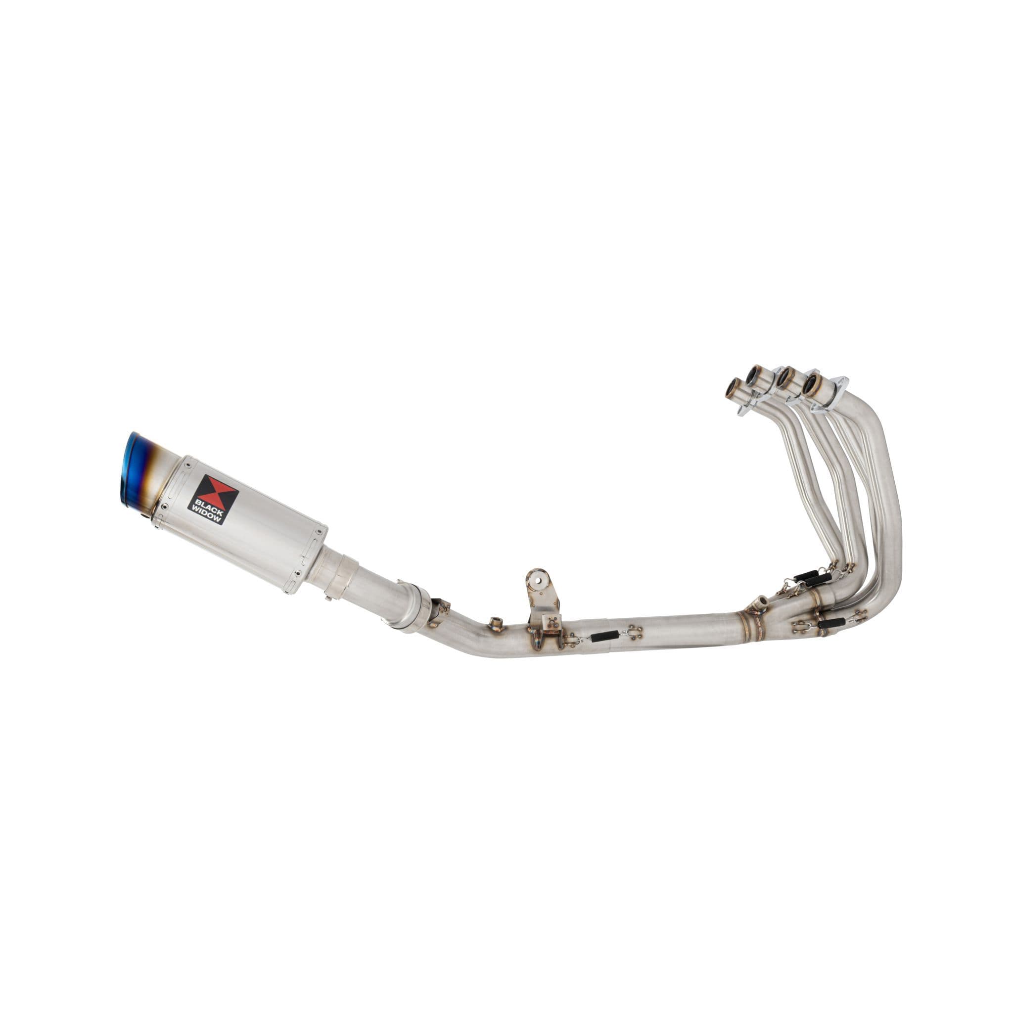 ZX4-RR ZX4-R 2023 - 2026 Exhaust Full System 200mm Round Blue Tip