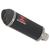 ZX4-RR ZX4-R 2023 - 2026 Exhaust Full System 300mm Oval Black Stainless Carbon Tip
