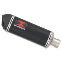 ZX4-RR ZX4-R 2023 - 2026 Exhaust Full System 300mm Oval Black Stainless Carbon Tip