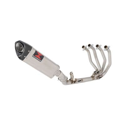 ZX4-RR ZX4-R 2023 - 2026 Exhaust Full System 300mm Tri - Oval Stainless Carbon Tip