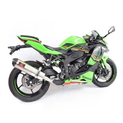 ZX4-RR ZX4-R 2023 - 2026 Exhaust Full System 400mm Oval Stainless Carbon Tip