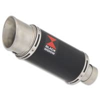ZX4-RR ZX4-R 2023 - 2026 Exhaust Silencer 200mm Round Black Stainless