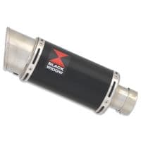 ZX4-RR ZX4-R 2023 - 2026 Exhaust Silencer 200mm Round Black Stainless
