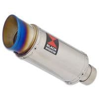 ZX4-RR ZX4-R 2023 - 2026 Exhaust Silencer 200mm Round Blue Tip Stainless