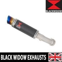 ZX4-RR ZX4-R 2023 - 2026 Exhaust Silencer 230mm Round Blue Tip Carbon