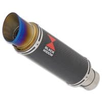 ZX4-RR ZX4-R 2023 - 2026 Exhaust Silencer 230mm Round Blue Tip Carbon
