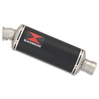 ZX4-RR ZX4-R 2023 - 2026 Exhaust Silencer 300 mm Oval Black Stainless