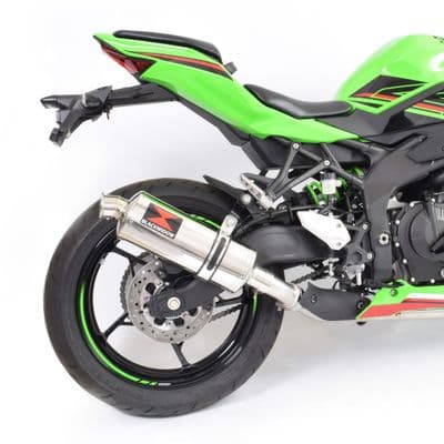 ZX4-RR ZX4-R 2023 - 2026 Exhaust Silencer 300 mm Oval Stainless