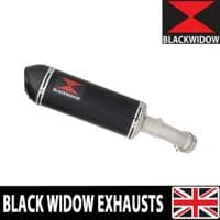 ZX4-RR ZX4-R 2023 - 2026 Exhaust Silencer 300mm Oval Black Stainless Carbon Tip