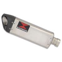 ZX4-RR ZX4-R 2023 - 2026 Exhaust Silencer 300mm Tri - Oval Stainless Carbon Tip
