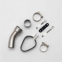 ZX4-RR ZX4-R 2023 - 2026 Exhaust Silencer 350mm Tri - Oval Stainless Carbon Tip