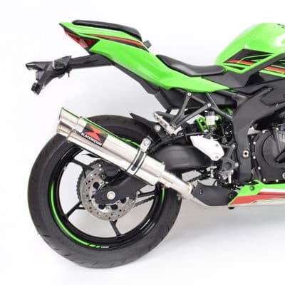 ZX4-RR ZX4-R 2023 - 2026 Exhaust Silencer 360mm GP Round Stainless