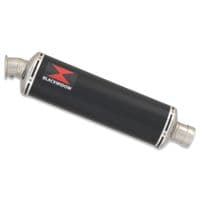 ZX4-RR ZX4-R 2023 - 2026 Exhaust Silencer 400 mm Oval Black Stainless