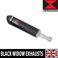 ZX4-RR ZX4-R 2023 - 2026 Exhaust Silencer 400mm Oval Black Stainless Carbon Tip