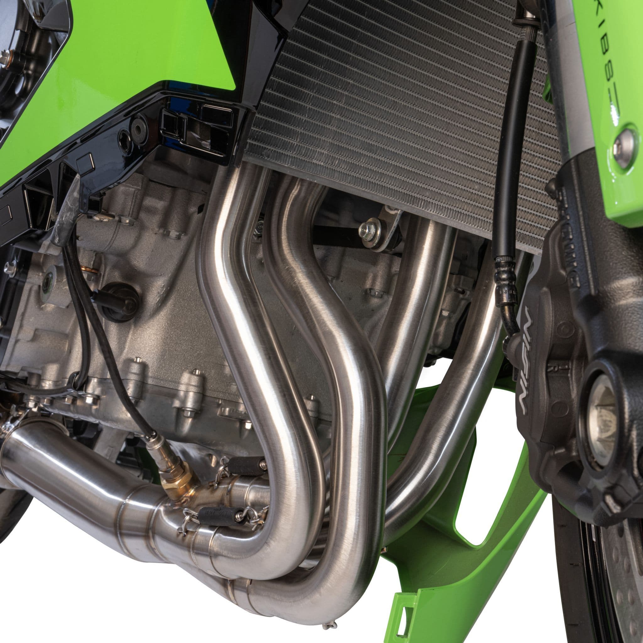 ZX636 ZX6R 2024 - 2026 Exhaust De - Cat Downpipes Headers