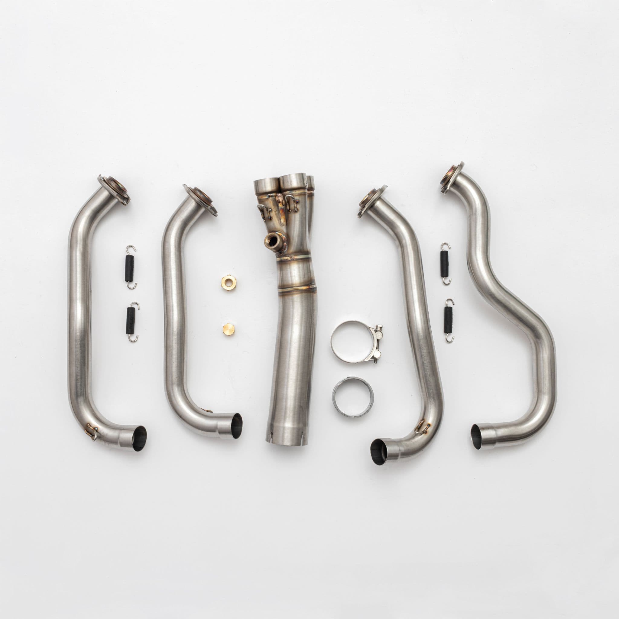 ZX636 ZX6R 2024 - 2026 Exhaust De - Cat Downpipes Headers