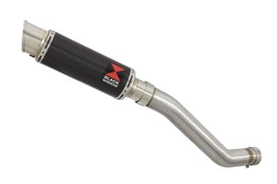 ZX6R ZX-6R 2003/2004 Exhaust Silencer 230mm GP Round Carbon