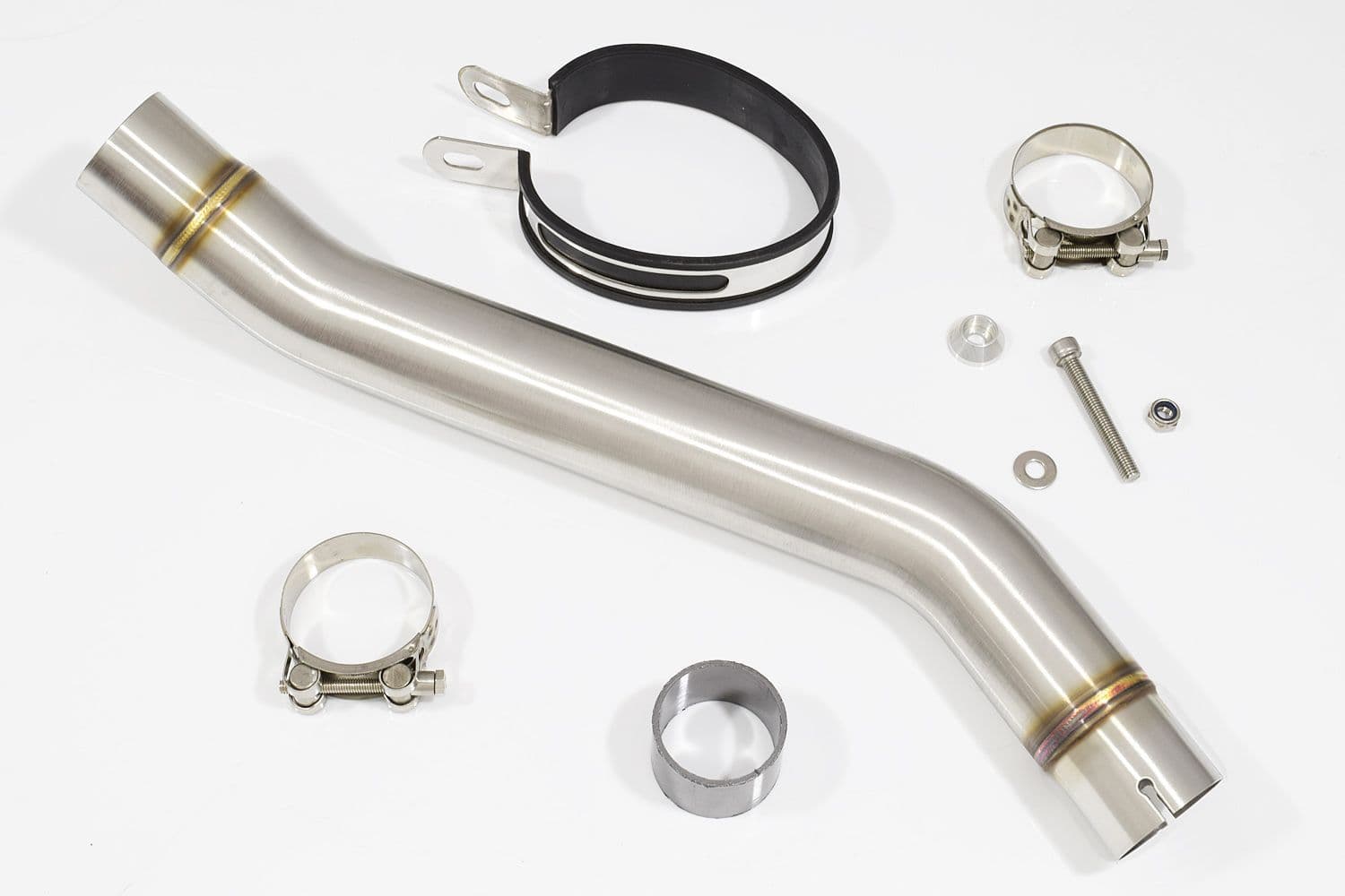 ZX6R ZX-6R 2003/2004 Exhaust Silencer 300mm Oval Stainless Carbon Tip