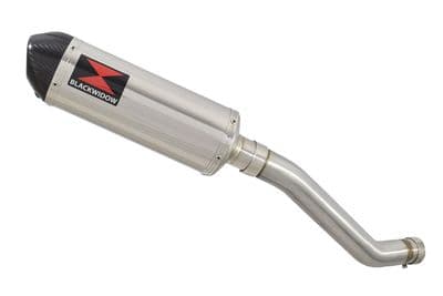 ZX6R ZX-6R 2003/2004 Exhaust Silencer 300mm Oval Stainless Carbon Tip