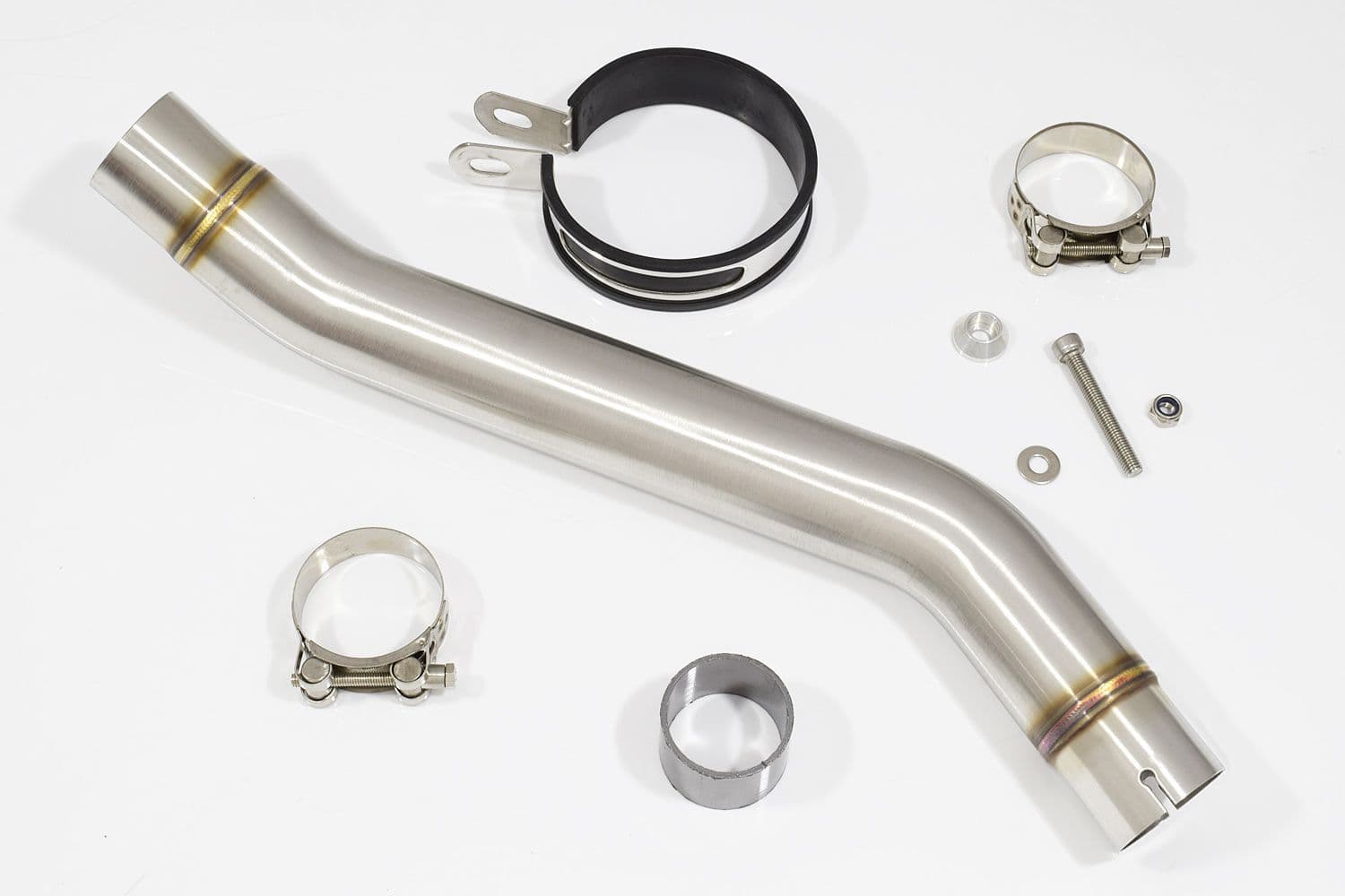 ZX6R ZX-6R 2003/2004 Exhaust Silencer 300mm Round Stainless