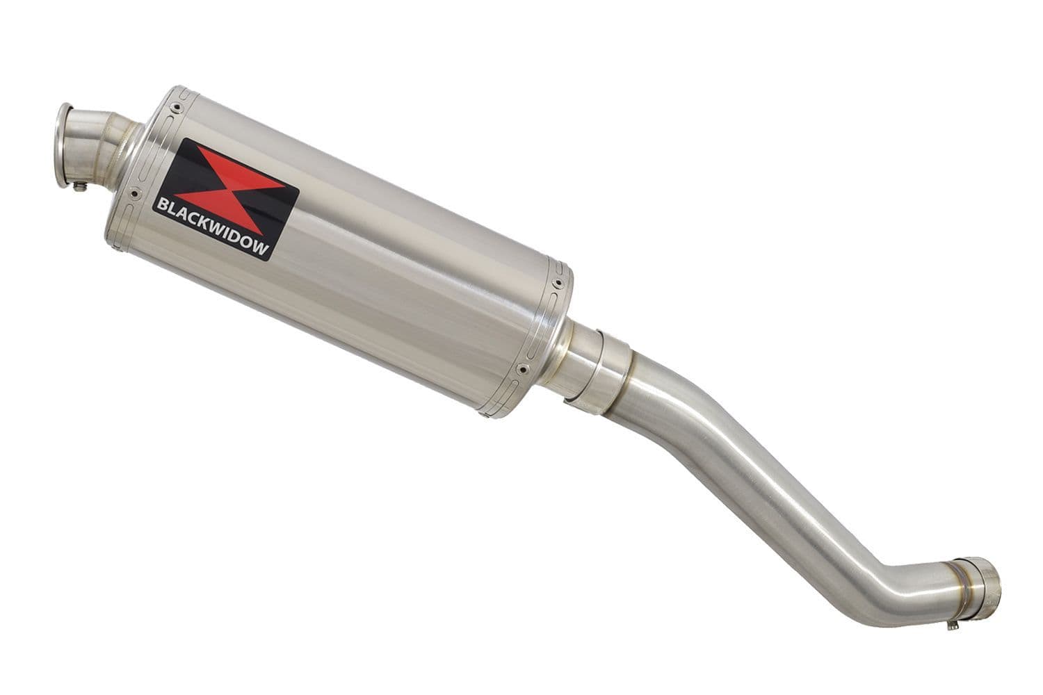 ZX6R ZX-6R 2003/2004 Exhaust Silencer 300mm Round Stainless