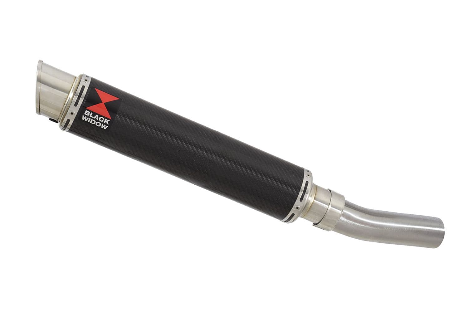 ZX6R ZX-6R 2009-2023 Exhaust Silencer 350mm GP Round Carbon Silencer