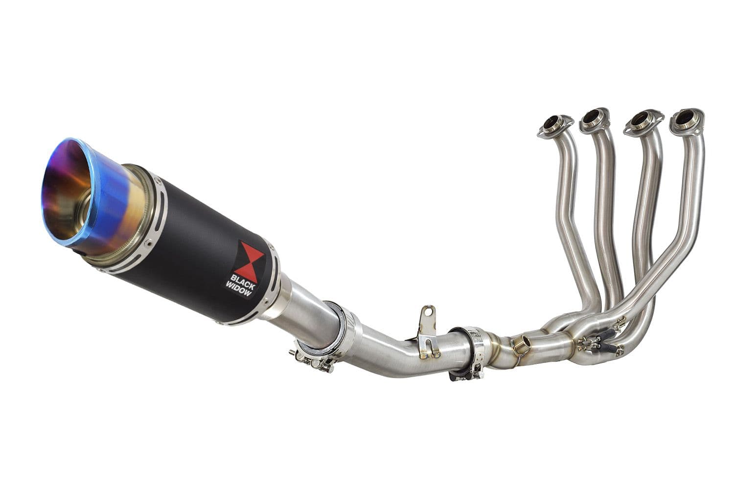 ZX6R ZX6R 20092023 Race DeCat Exhaust System 200mm Black Round